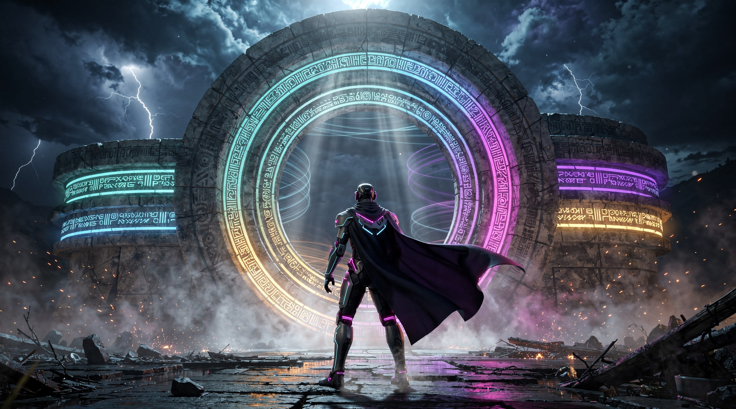 Mystical Gateway Scene