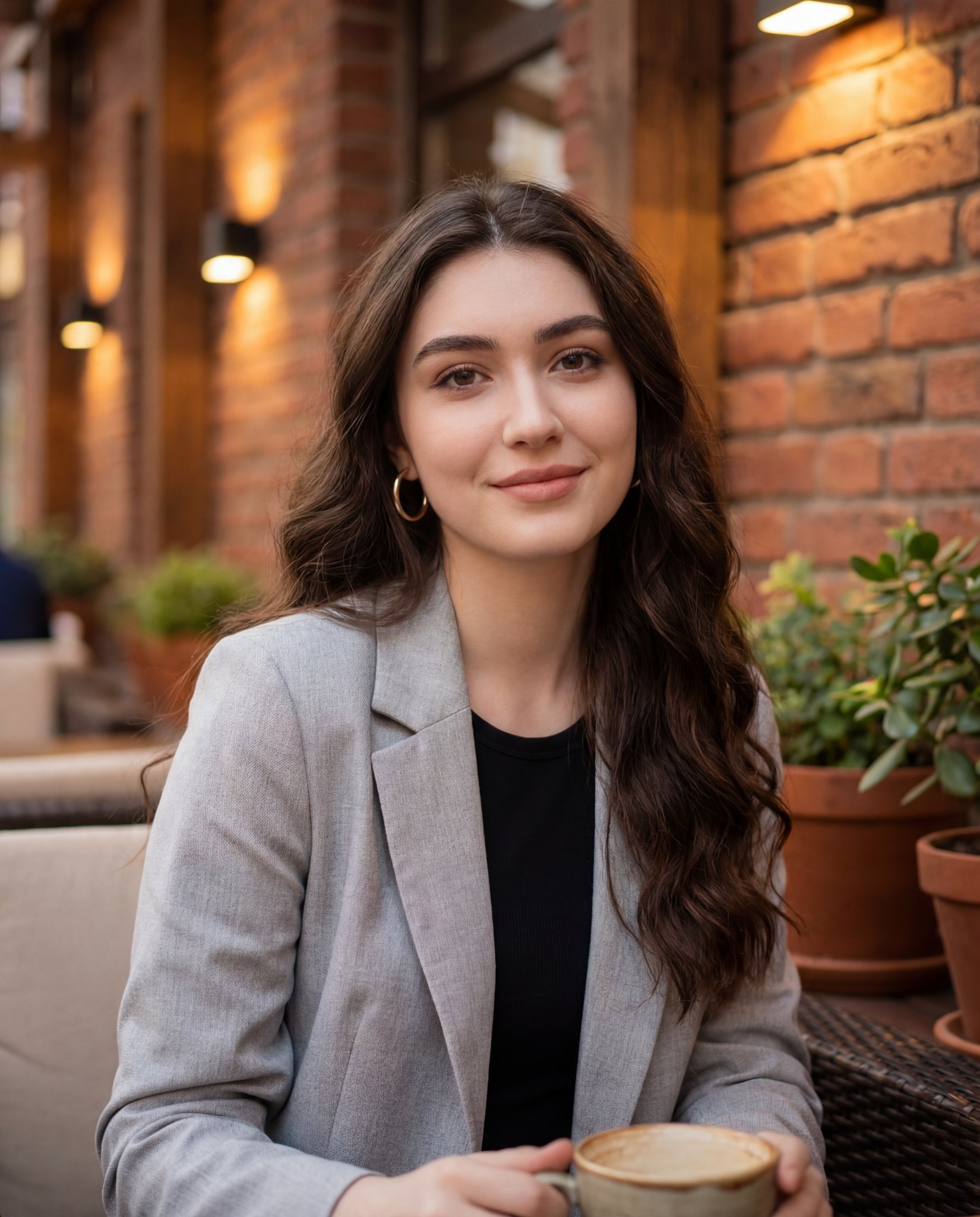 Cafe Lifestyle Portrait