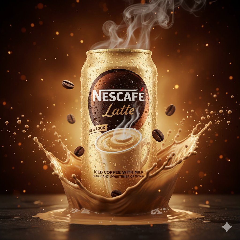 Beverage Splash Mockup