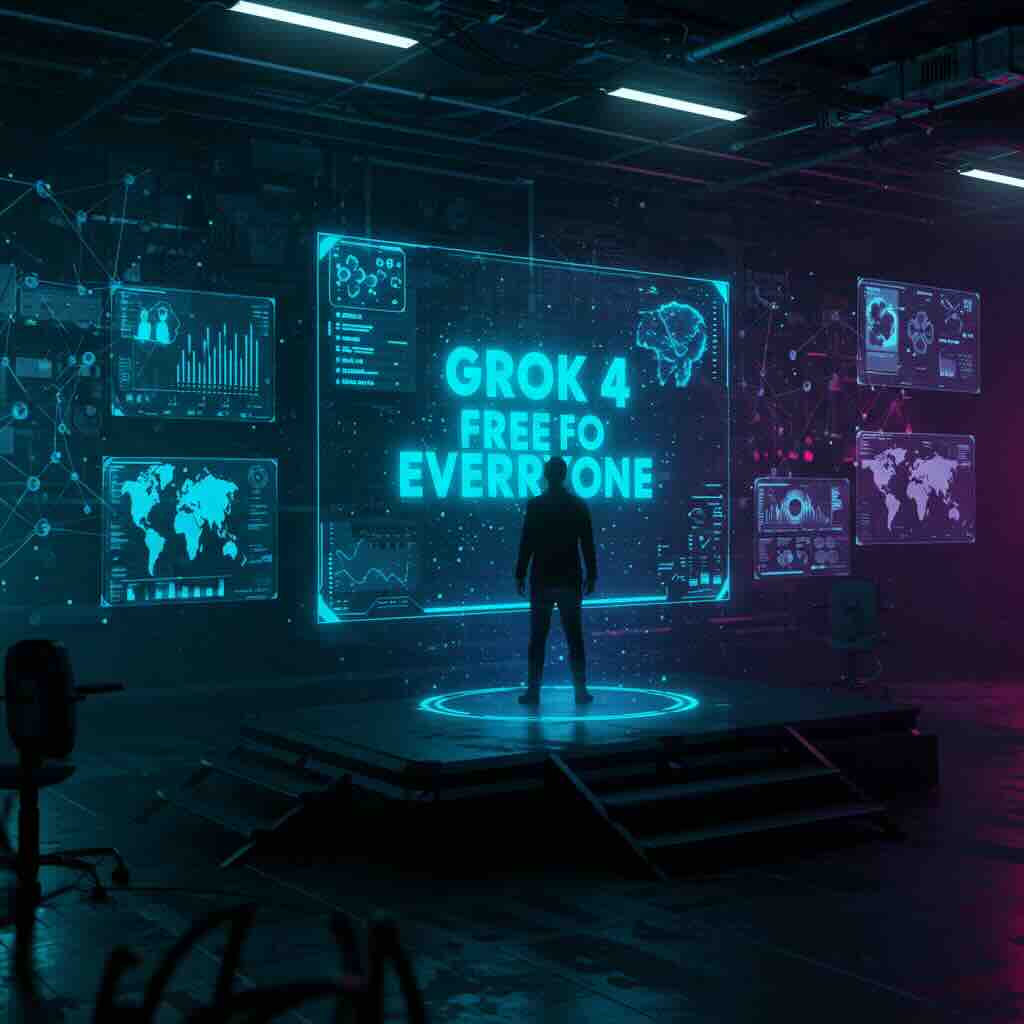 Musk's Strategic Counterattack: Grok 4's Sudden Global Free Release Shakes the AI Industry