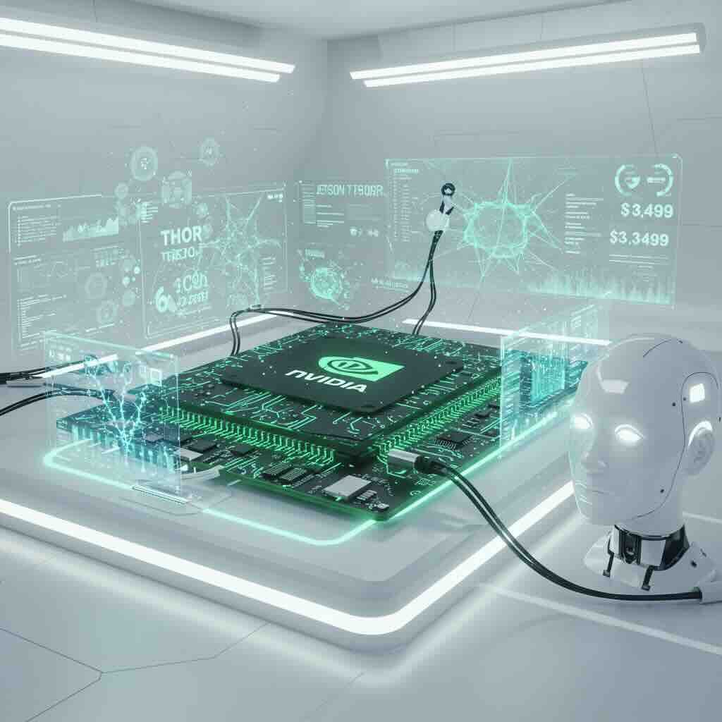 Nvidia's 'Robot Brain' Chip Officially on Sale: $3499 Leads Physical AI Revolution