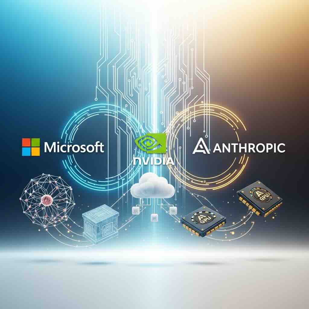 Tech Giants Join Forces: Microsoft and Nvidia Bet Big on Anthropic's AI Future with $15 Billion Investment