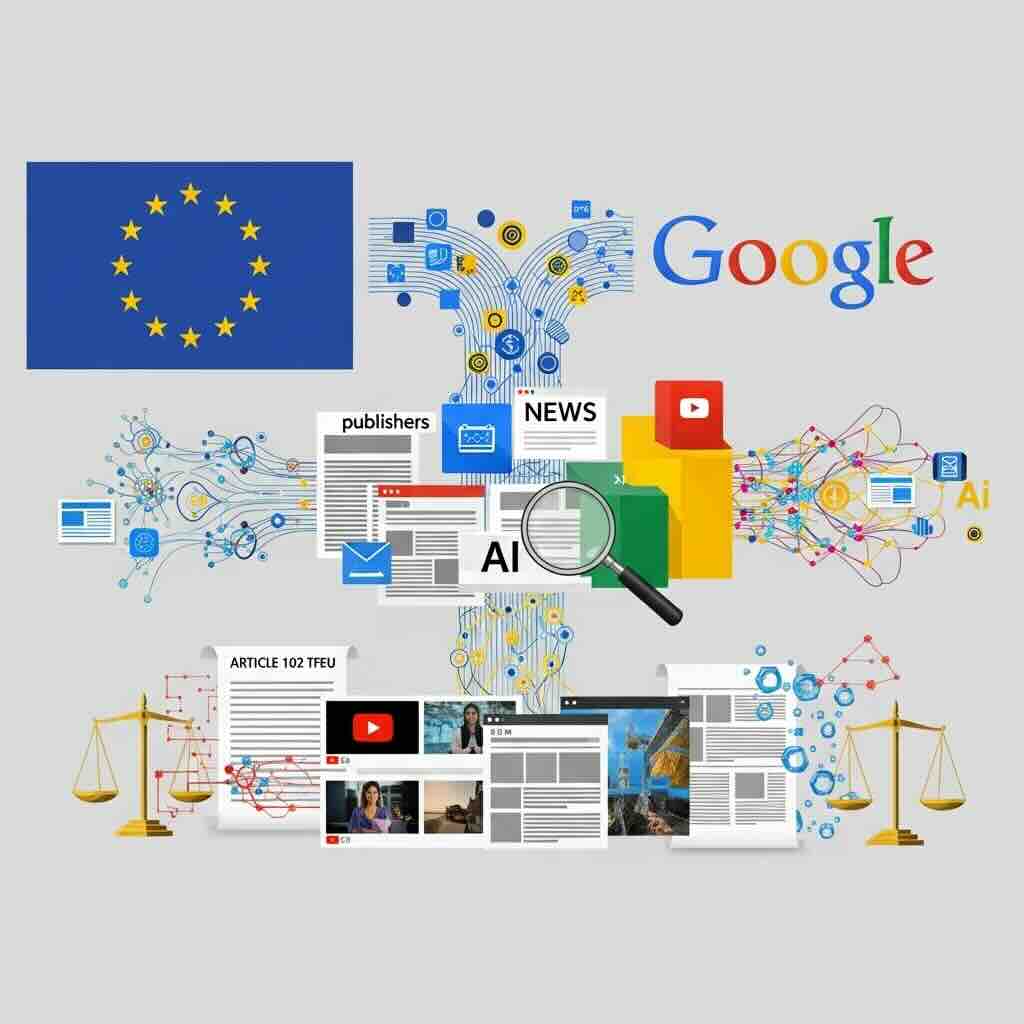 European Commission Opens Formal Investigation Into Google's AI Content Utilization Practices