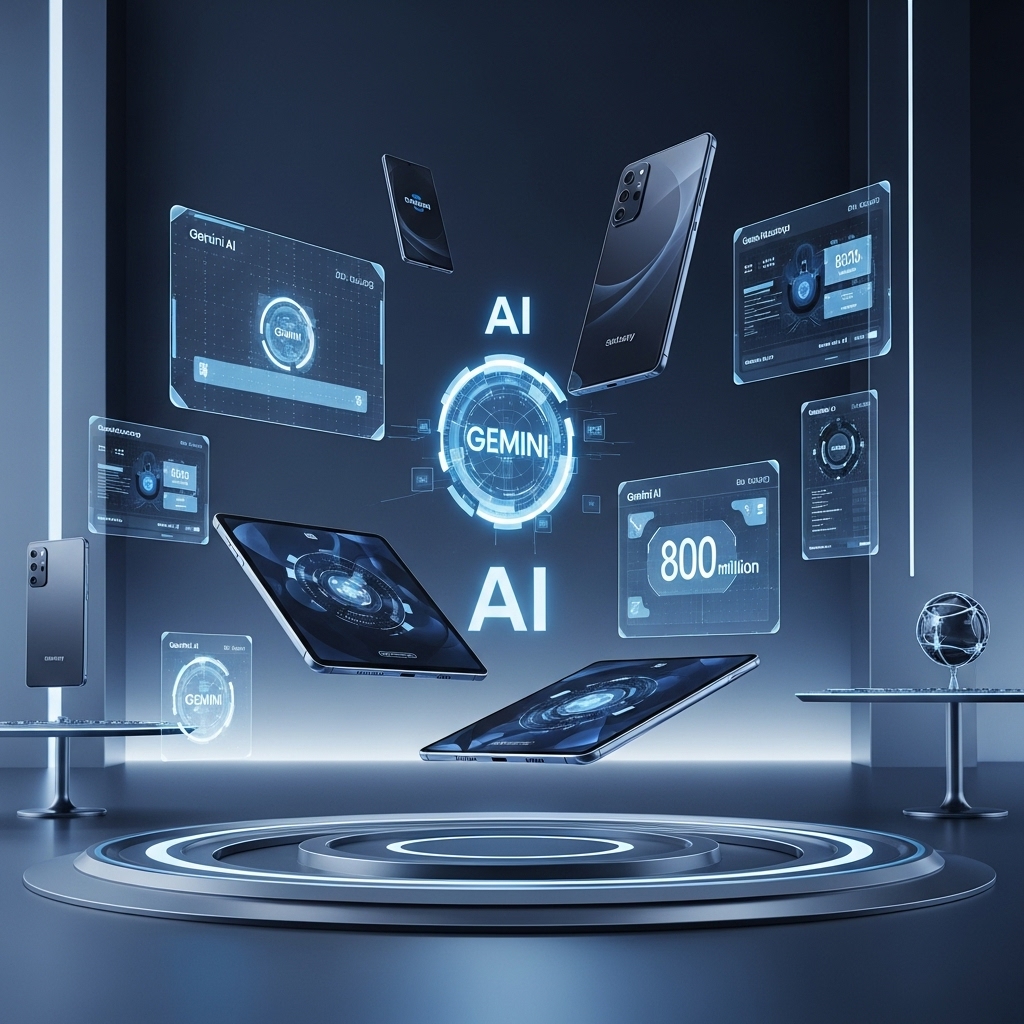 Samsung Targets 800 Million AI-Powered Devices by 2026 in Massive Gemini Integration Push
