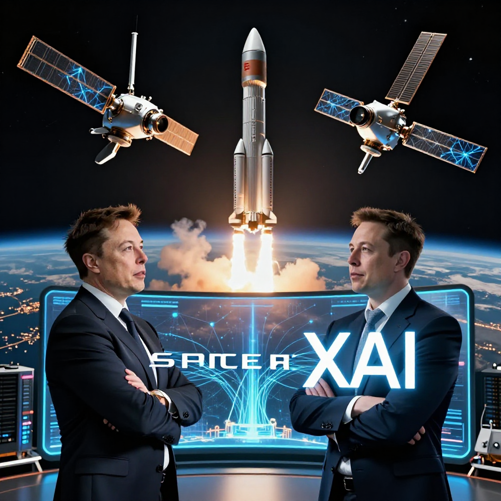 SpaceX finalise l'acquisition historique de xAI pour 1,25 billion de dollars dans une convergence révolutionnaire Espace-IA